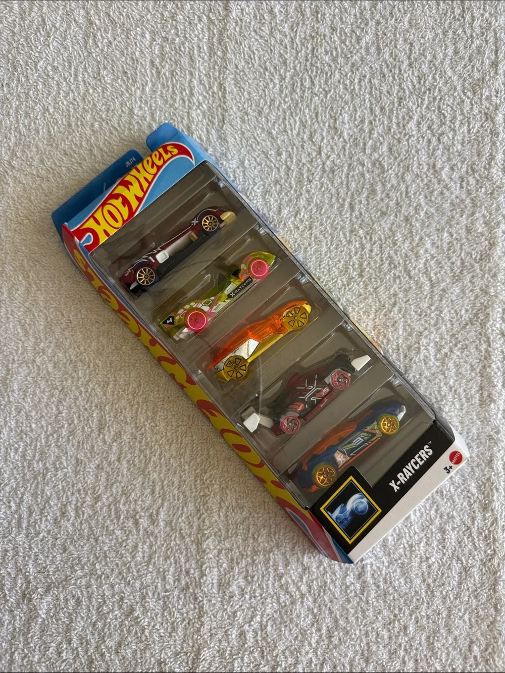 Hot Wheels X-Raycers 5 Pack Multicolor Kids Toy Cars